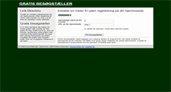Desktop Screenshot of dk.web-counter.net